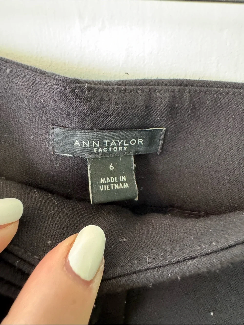 Ann Taylor fabric look